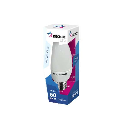 Лампа светодиодная CN 5Вт 220В E27 4500К Космос Lksm_LED5wCNE2745
