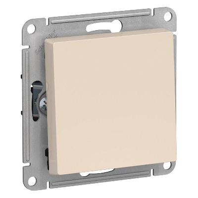 Механизм переключателя перекрестного 1-кл. СП AtlasDesign 10А IP20 (сх. 7) 10AX беж. SchE ATN000271