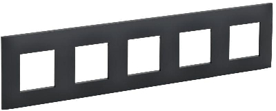 Рамка 5-м SKANDY SK-F05G графит IEK SK-M52-K53