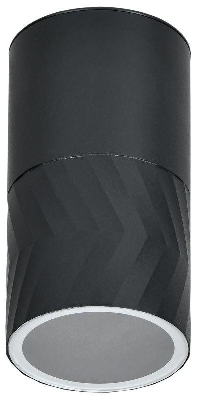 Светильник 5110 GU10 IP65 уличный потолочный черн. IEK LT-UPU0-5110-GU10-1-K02