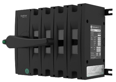 Выключатель-разъединитель SYSTEMEPACT SD160 4п 100А рукоятка фронт. слева (зак. отдельно) SE SSD01604LF0100