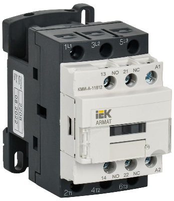Контактор КМИ-А-11812 LC1D 18А кат. 36В AC 1НО+1НЗ AC-3 IEK AR-ACC-11-018-036-11