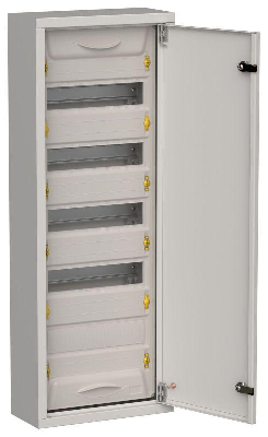 Корпус ЩРн-60 (1х60) TITAN 5 835х310х140 IP31 метал. сер. IEK TI5-50-N-060-31-7035