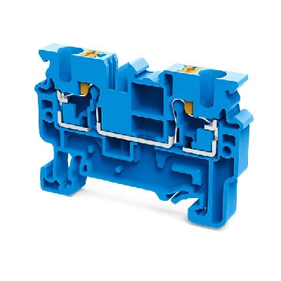 Клемма проходная push-in OptiClip CP-4-I-BU-24А (0.2-4) син. КЭАЗ 331841