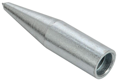 Наконечник заземления безмуфтовый d16мм сталь IEK ZNZ11-10-016