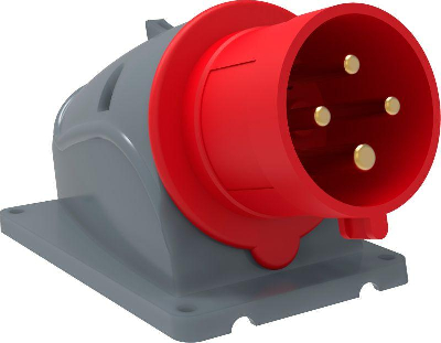 Вилка электрическая наружн. уст. 32А 3P+PE 380В IP44 MAGNUM ССИ-524 IEK PSN52-032-4