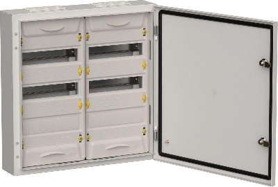 Корпус ЩРн-72 (2х36) TITAN 5 585х570х140 IP54 метал. сер. IEK TI5-50-N-2X036-54-7035