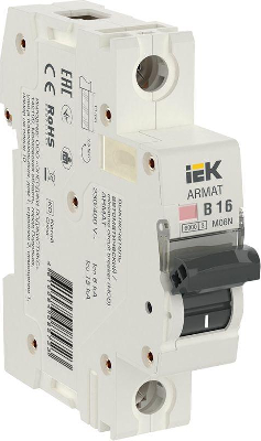 Выключатель автоматический 1п B 16А M06N ARMAT IEK AR-M06N-1-B016