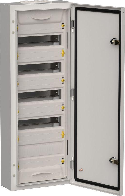 Корпус ЩРн-60 (1х60) TITAN 5 835х310х140 IP54 метал. сер. IEK TI5-50-N-060-54-7035