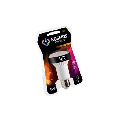 Лампа светодиодная KOSMOS premium 8Вт REFLECTOR 63мм E27 230В 3000К Космос KLED8wR63230vE2727