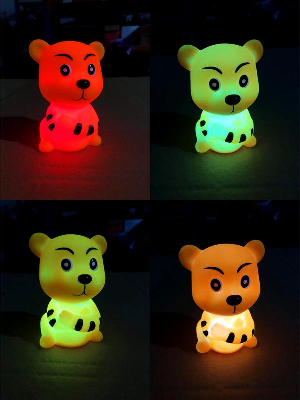 Фигура светодиодная "Тигр"-символ 2022 года 8x7см светодиод RGB переливается разными оттенками батарейки AG13х3 (включены в комплект) Космос KOCNL-EL106(2022)